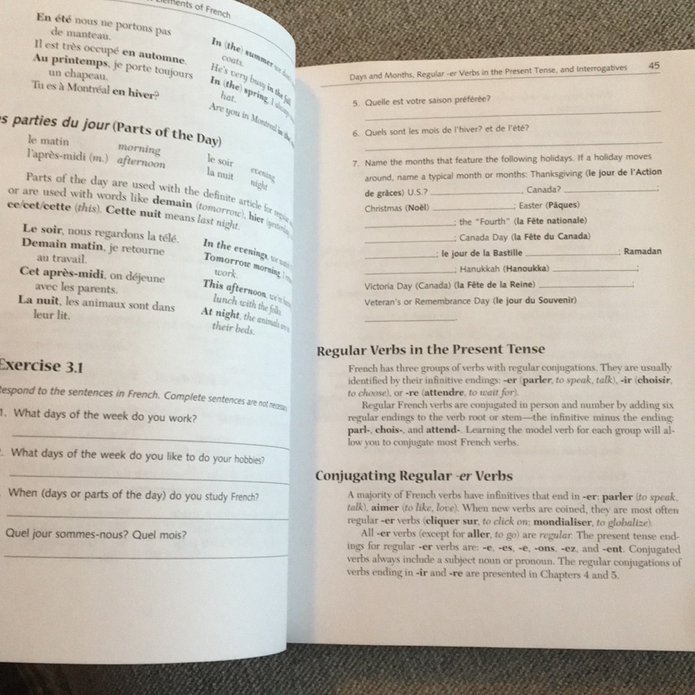 Learn French Language Book - Picture 3 of 4